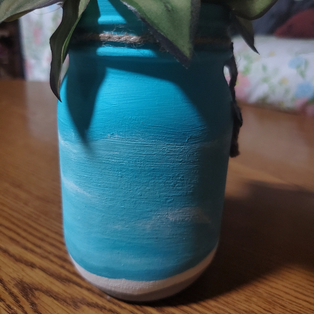 Seashell Mason Decor - Picture 3 of 5